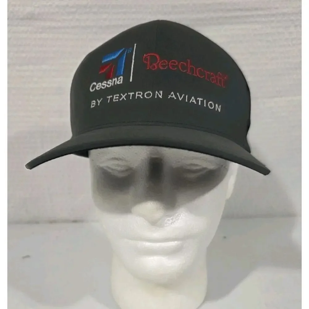 Textron Aviation Beechcraft Cessna Hawker Hat Gray Cap Latitude 300 L/XL